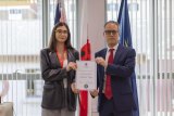 Gabriella Chipol winner of Commonwealth Essay Competition in University Student Category